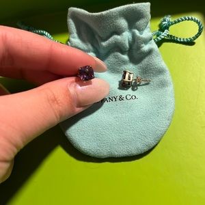 Tiffany & Co Amethyst Sparkler Earrings